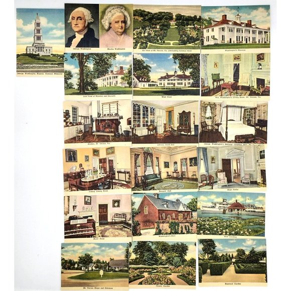 Washington D.C Mount Vernon Book of Souvenir Views Vintage Travel Souvenir - Picture 4 of 13